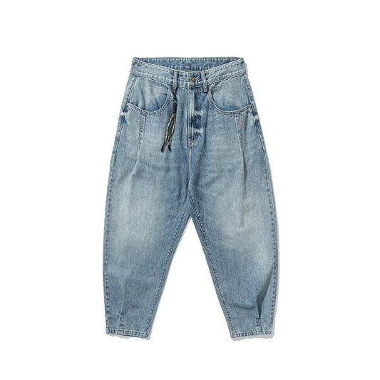 Washed Relaxed Jeans 2025 - Vintage Oversized Denim for Urban Streetwear