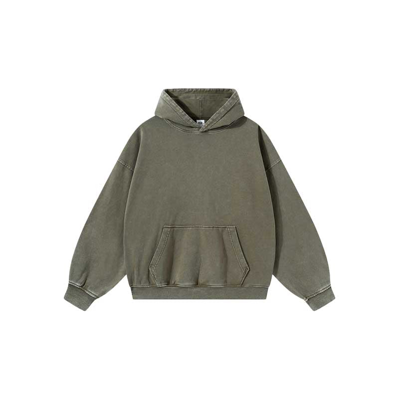 Pigment Wash Core Hoodie 8005