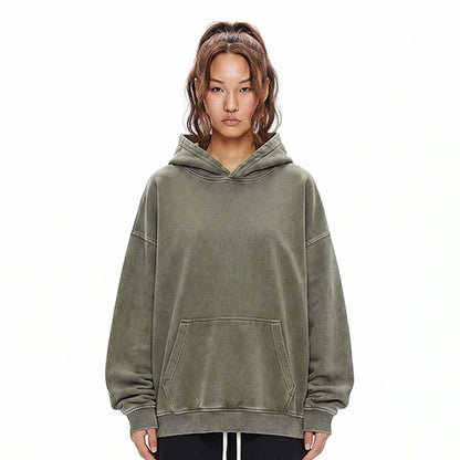 Pigment Wash Core Hoodie 8005
