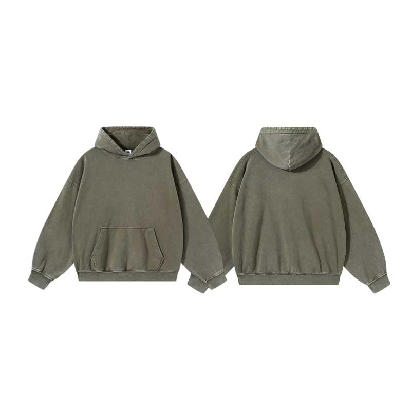 Pigment Wash Core Hoodie 8005