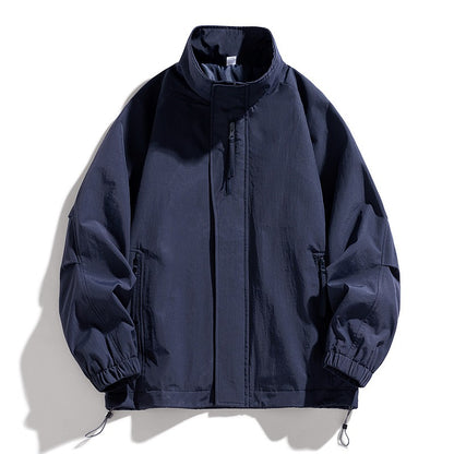Unisex 2025 Windproof Mountain-Style Jacket - Urban Outdoor Lightweight Parka with Teflon Shield, Eco-Friendly Couple's Coat for Autumn Adventures