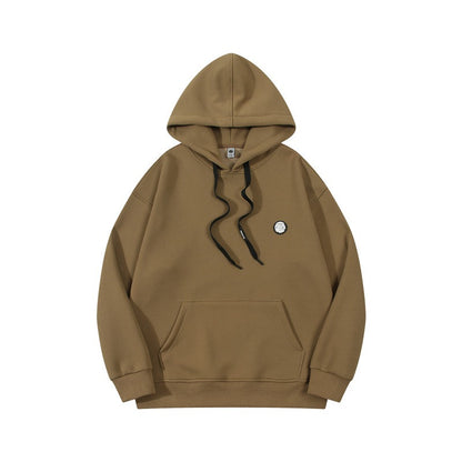 Thermal Couple Hoodie with Adjustable Drawstring | Heavyweight Waffle Fabric