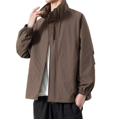 Unisex 2025 Windproof Mountain-Style Jacket - Urban Outdoor Lightweight Parka with Teflon Shield, Eco-Friendly Couple's Coat for Autumn Adventures