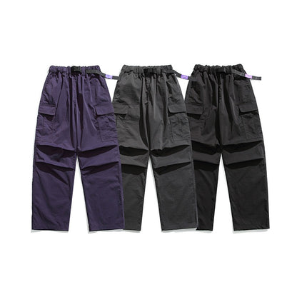 Military-Utility Cargo Pants - Multi-Pocket Tactical Design for Urban Streetwear | 2025 Drop
