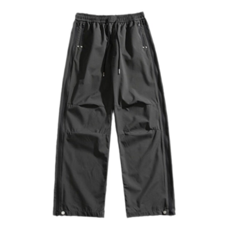 Unisex Waterproof Cargo Pants with Adjustable Zippers - All-Season Outdoor Hiking Tactical Trousers