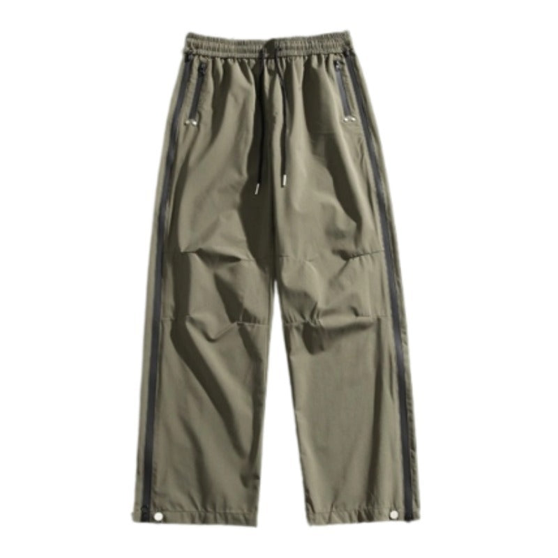 Unisex Waterproof Cargo Pants with Adjustable Zippers - All-Season Outdoor Hiking Tactical Trousers