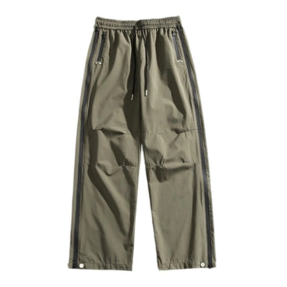 Unisex Waterproof Cargo Pants with Adjustable Zippers - All-Season Outdoor Hiking Tactical Trousers