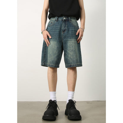 Jorts for Men Trendy Summer Streetwear Loose Fit Casual Shorts