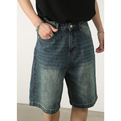 Jorts for Men Trendy Summer Streetwear Loose Fit Casual Shorts
