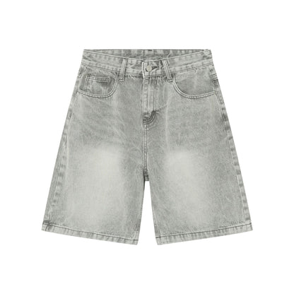 Jorts for Men Trendy Summer Streetwear Loose Fit Casual Shorts