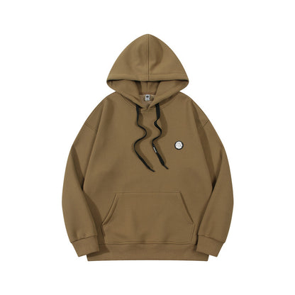 Thermal Couple Hoodie with Adjustable Drawstring | Heavyweight Waffle Fabric