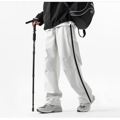 Unisex Waterproof Cargo Pants with Adjustable Zippers - All-Season Outdoor Hiking Tactical Trousers