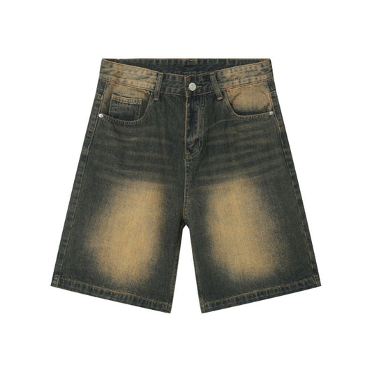 Jorts for Men Trendy Summer Streetwear Loose Fit Casual Shorts