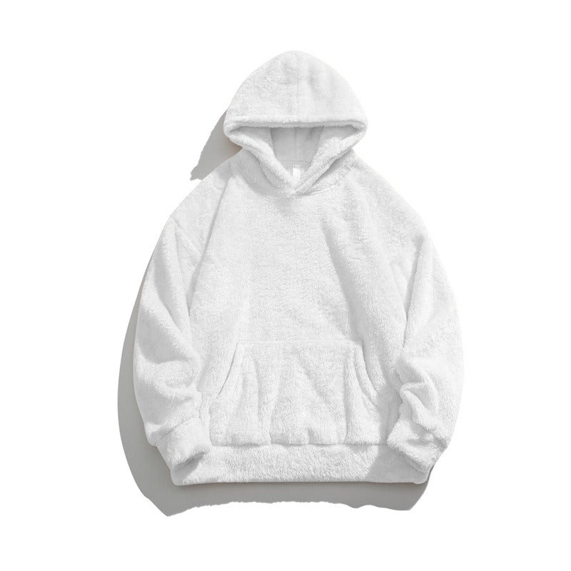 Premium Arctic Fleece Hoodie - Oversized Streetwear Unisex Couple Loungewear | Winter Cozy Collection Vintage Aesthetic.